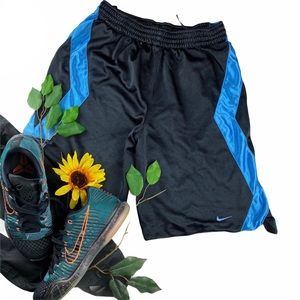 Nike Athletic Basketball Shorts University Blue